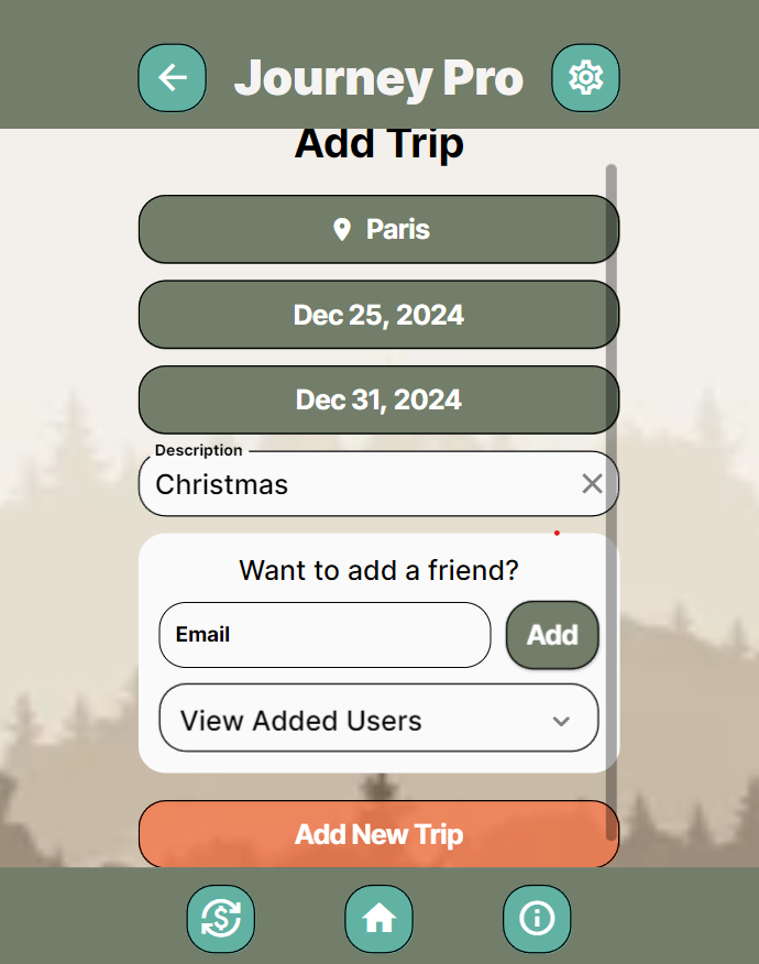 Add Trip